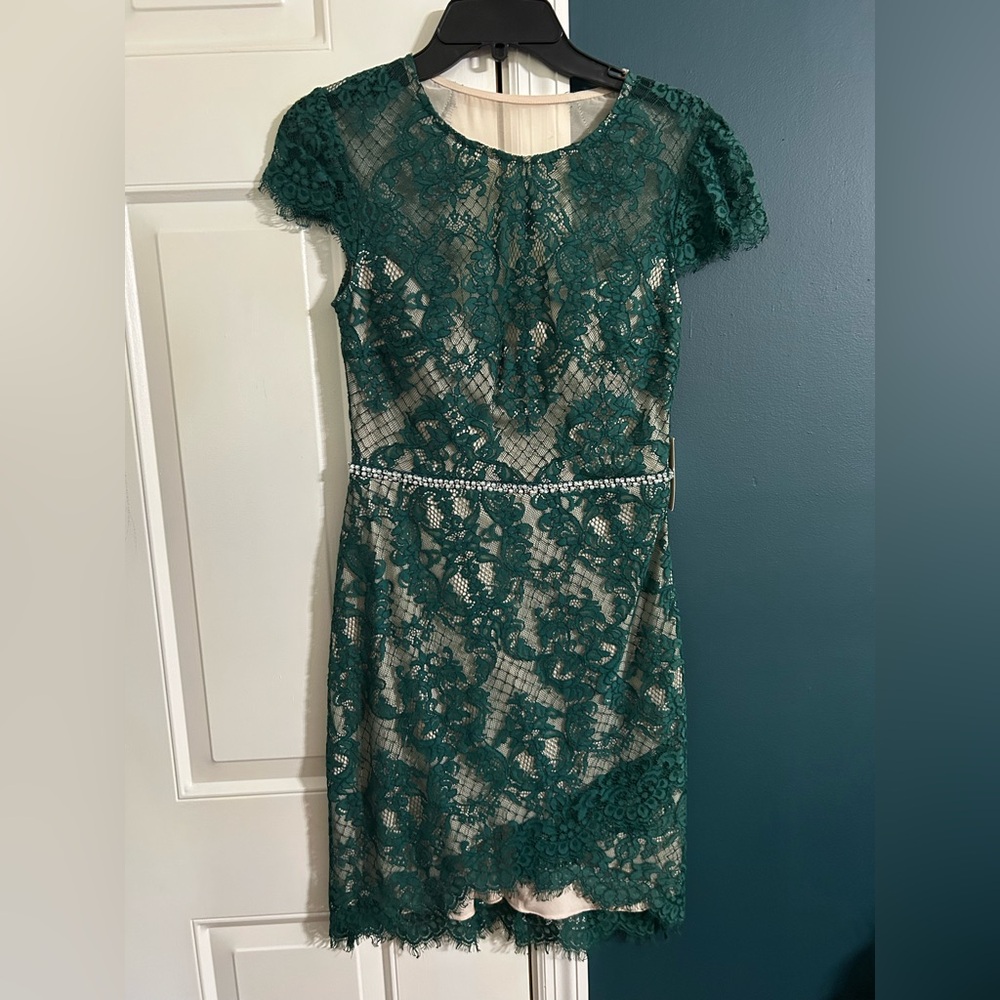 NWT Green Lace Dress Size 3